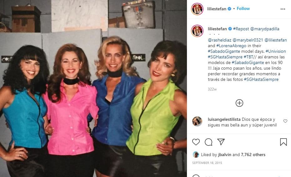 Lili Estefan en Sábado Gigante