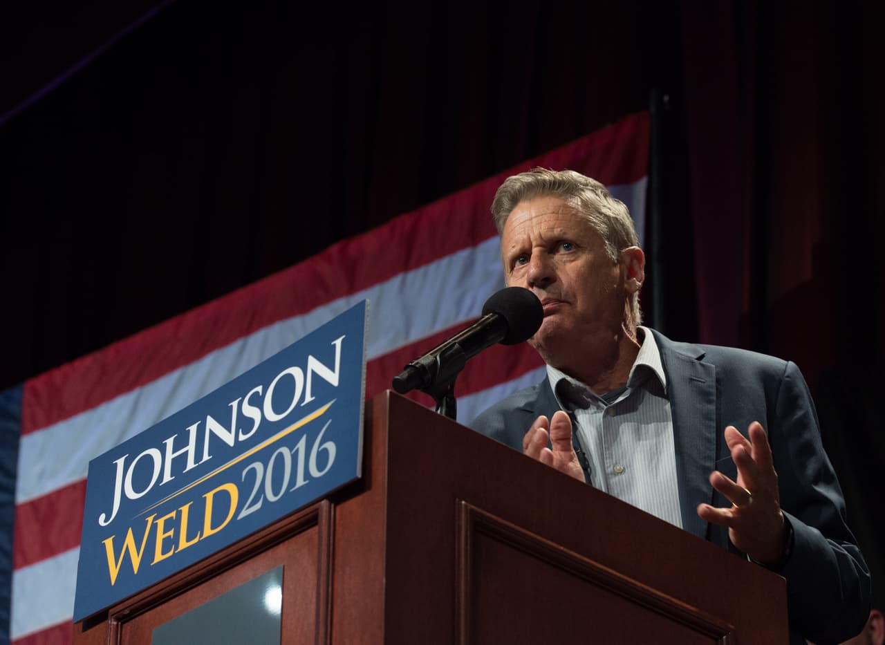 Gary Johnson tiene un 'segundo momento Alepo', ahora con México
