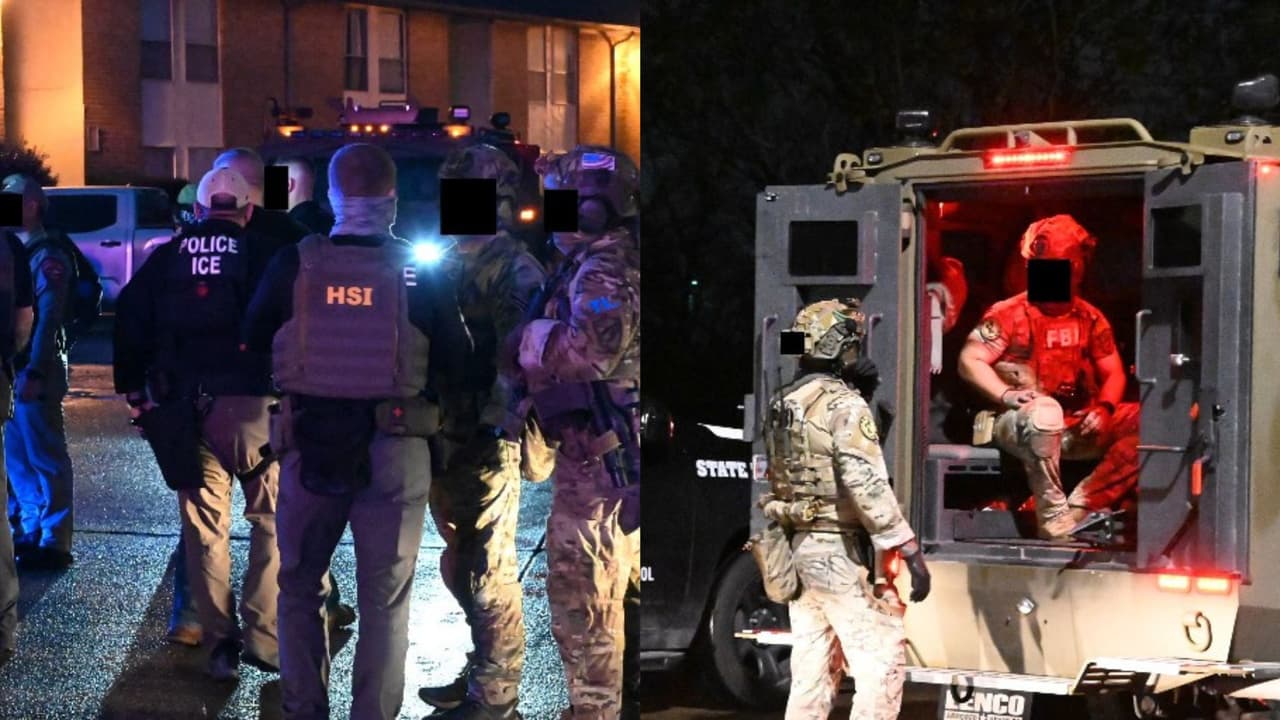 Operativo del FBI termina en el arresto de dos posibles miembros del Tren de Aragua en Houston