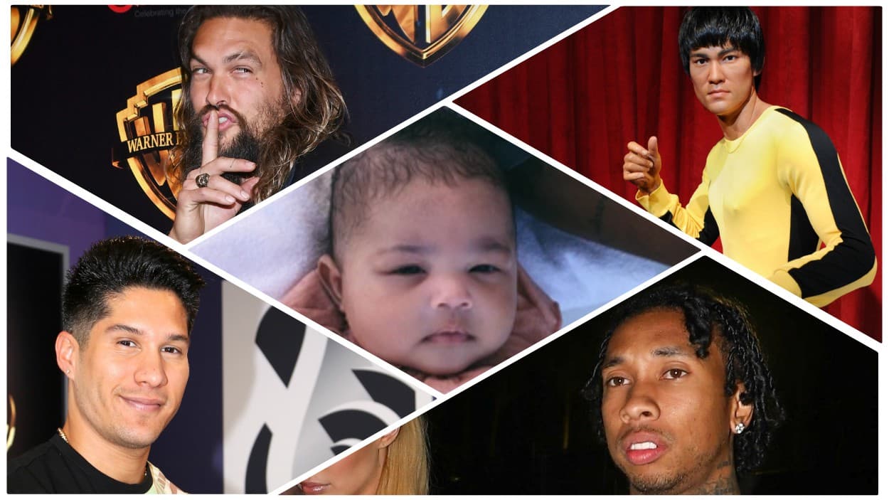 Lo próximo tal vez será que la leyenda Bruce Lee aportó de forma sobrenatural a la gestación de la bebé, aunque Stormi quizás se parece más al cantante venezolano Chyno Miranda, al actor hawaiano Jason Momoa o al mismo Tyga.