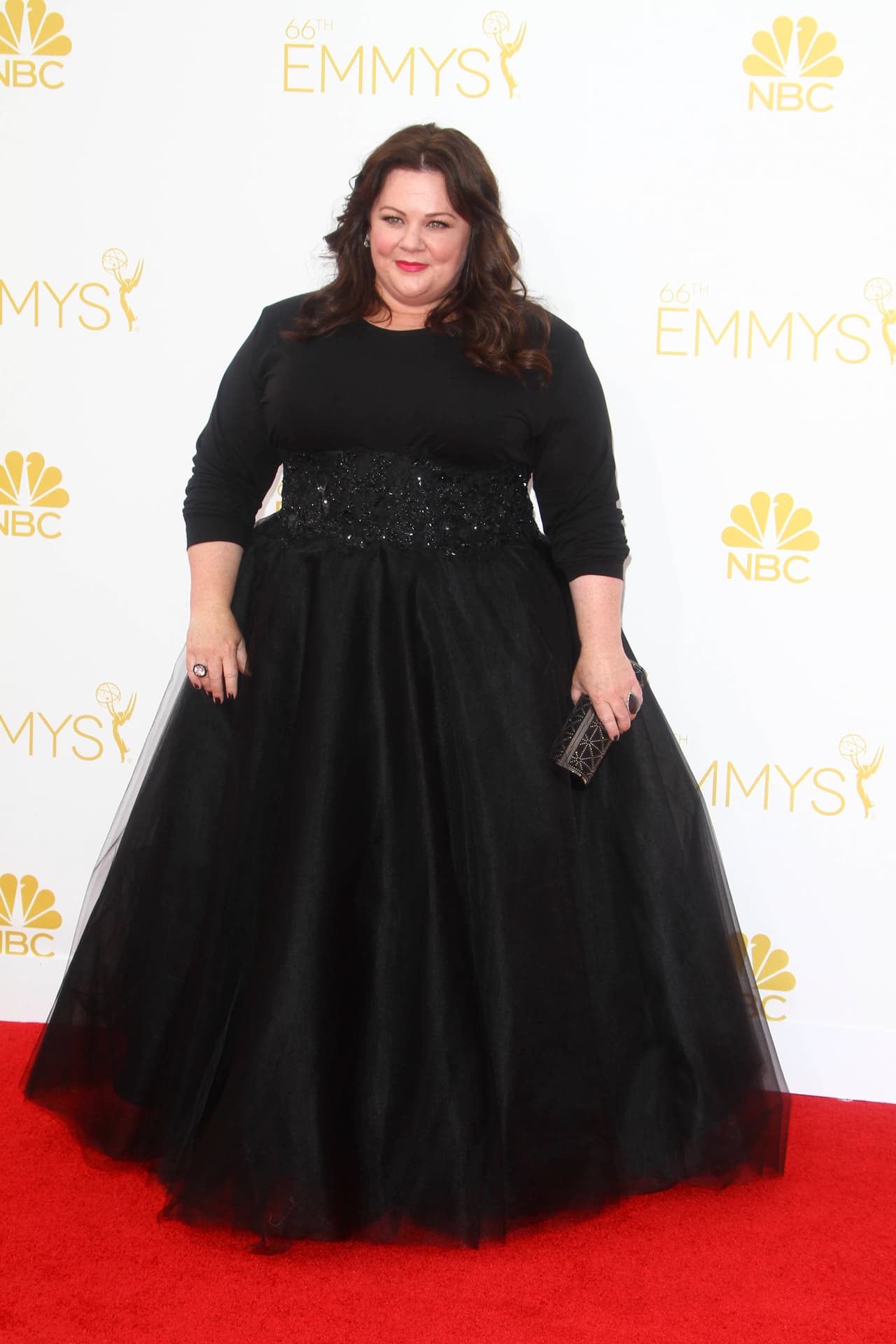 Así lucía McCarthy en la ceremonia de los Emmy 2013.