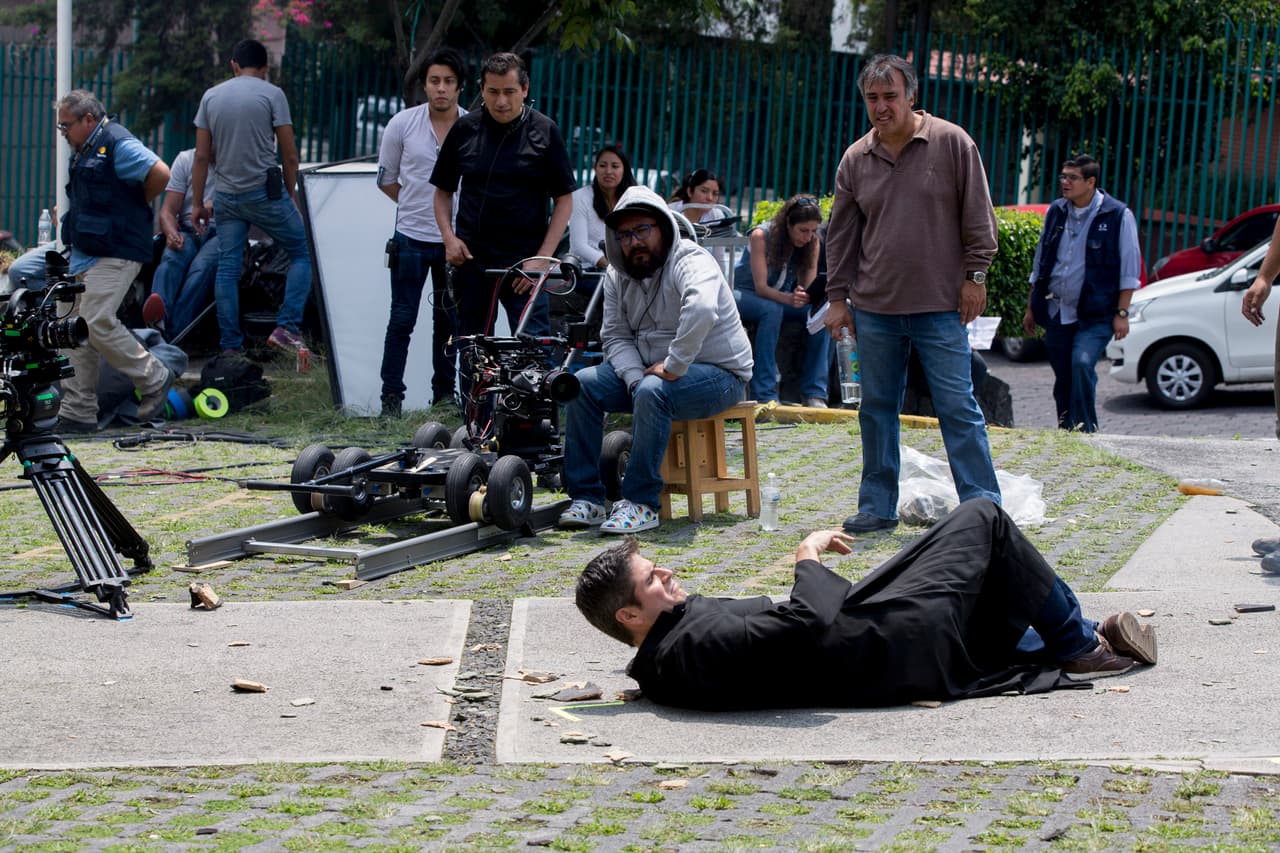 El equipo de producción estuvo al pendiente de cada detalle.