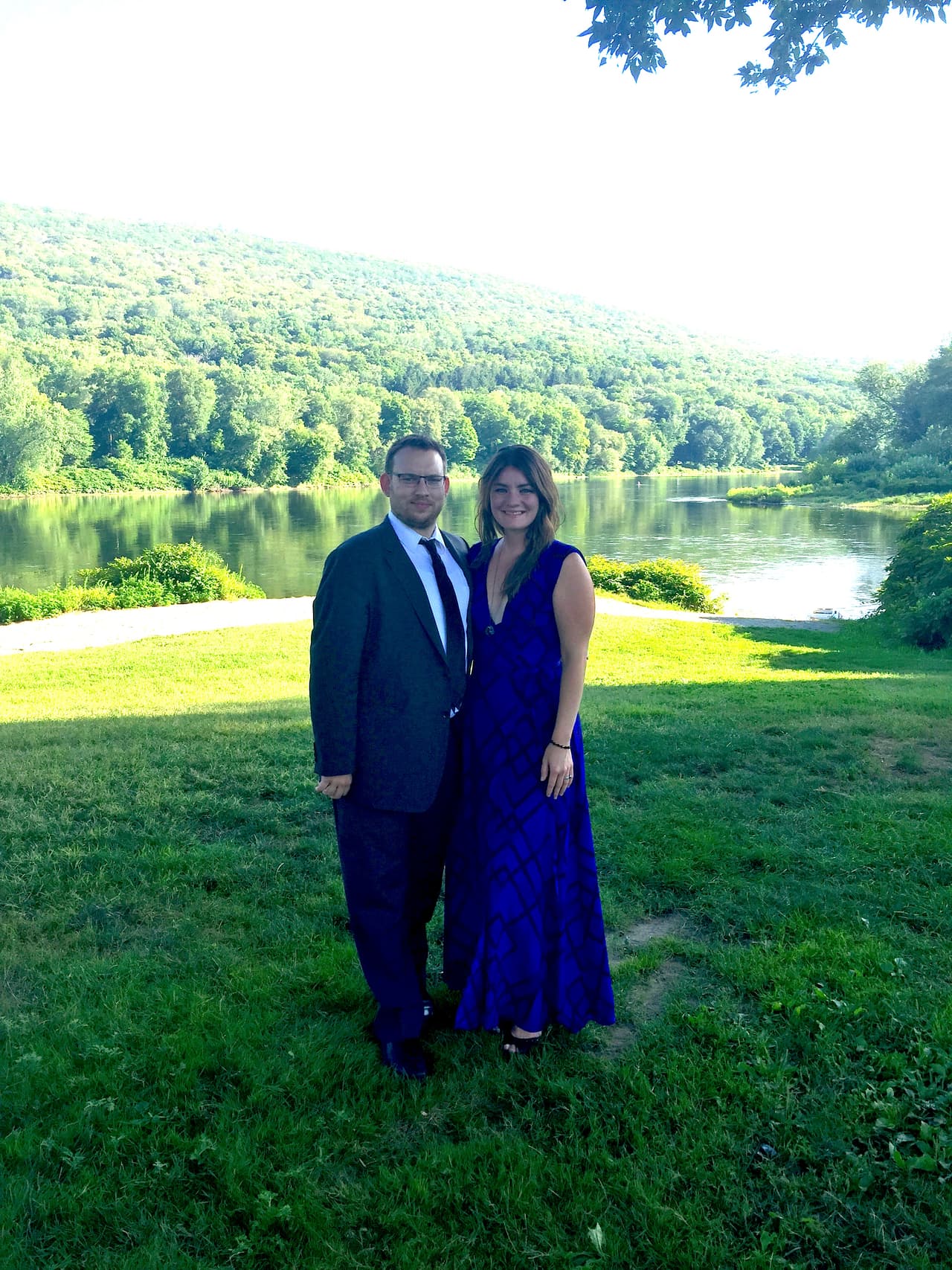 Karina y su esposo Kevin. Este año cumplen 12 años de matrimonio.