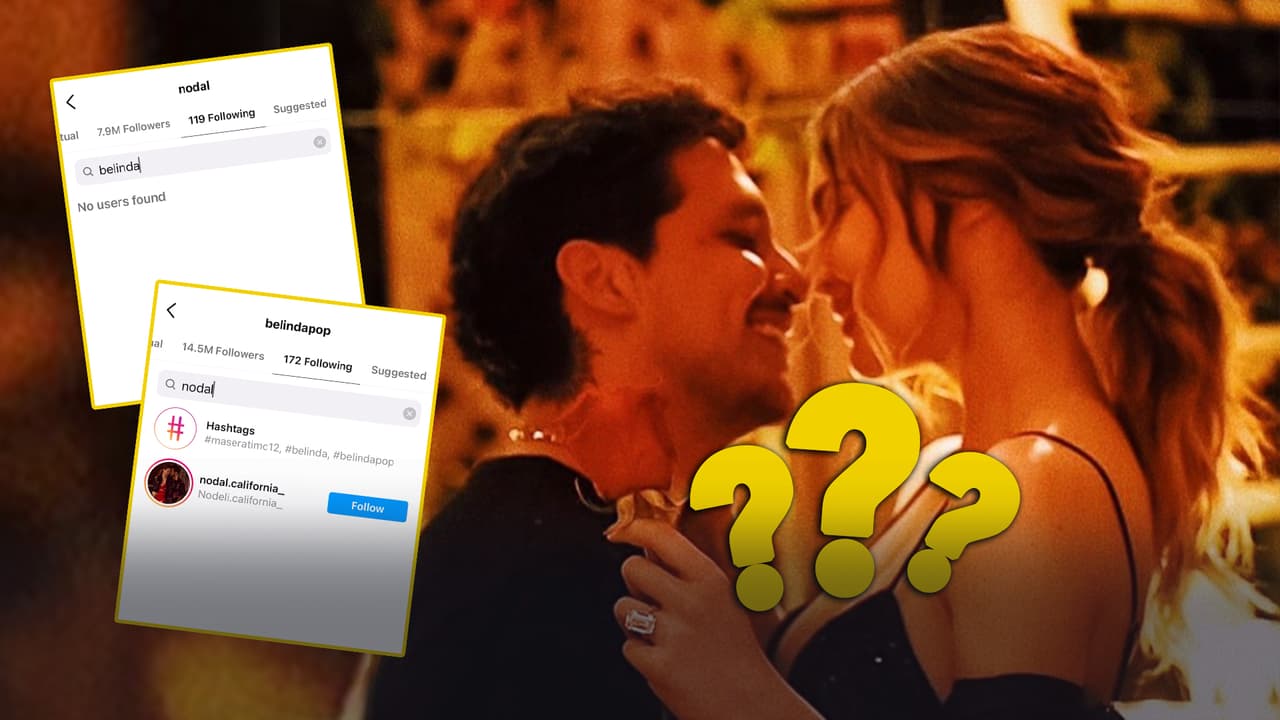 Belinda y Christian Nodal: Rumores de una posible ruptura, tras dejarse de seguir en Instagram