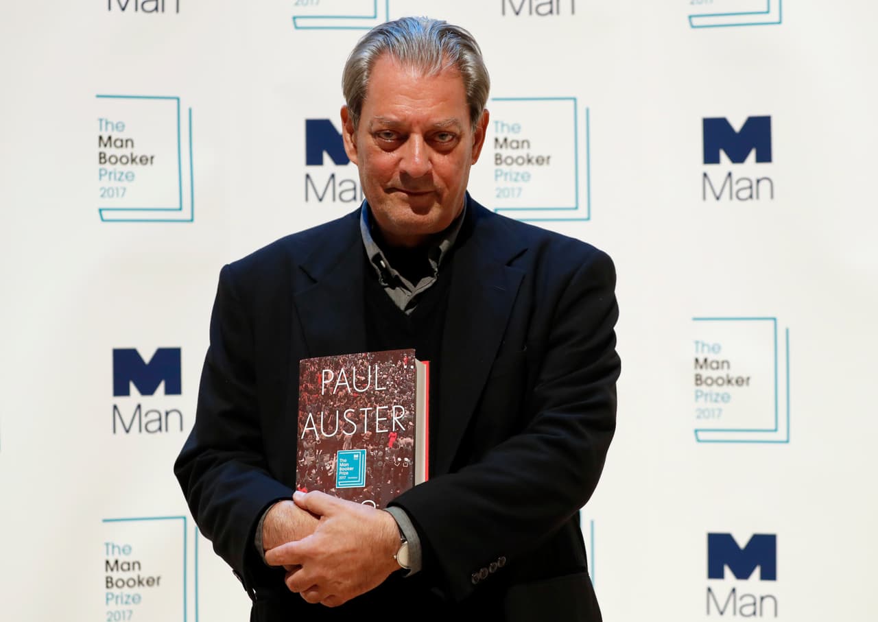 El autor Paul Auster en un evento en octubre de 2017.