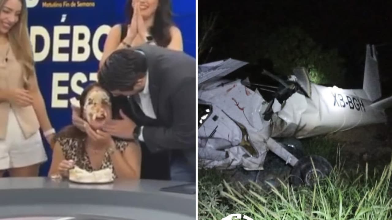 Famosa periodista mexicana festejó así su cumpleaños en TV antes de morir en accidente aéreo
