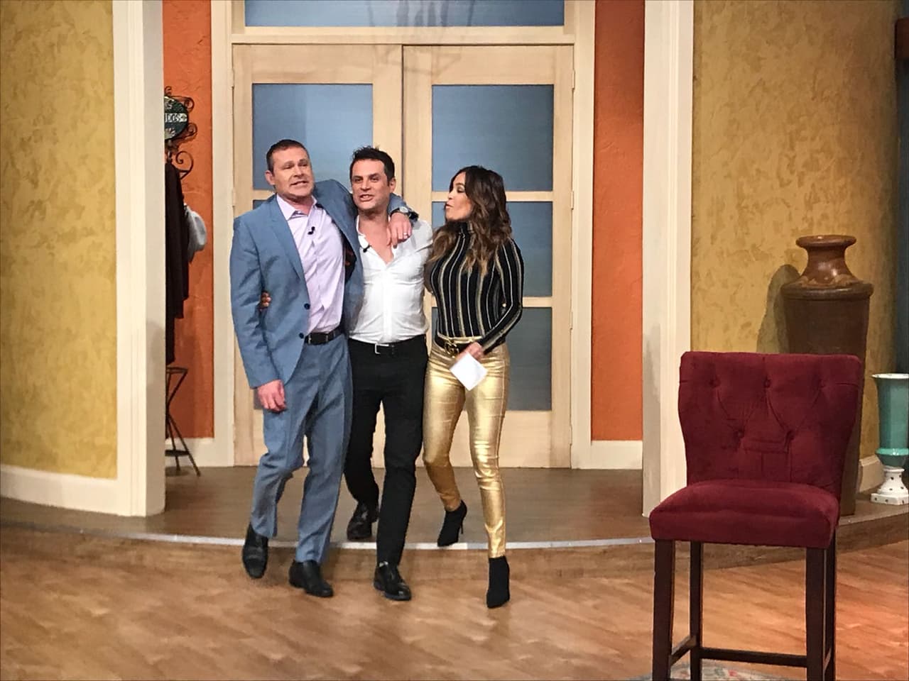 Alan se puso "un poquito celoso", todos esperaban con ansias que llegara Mark.