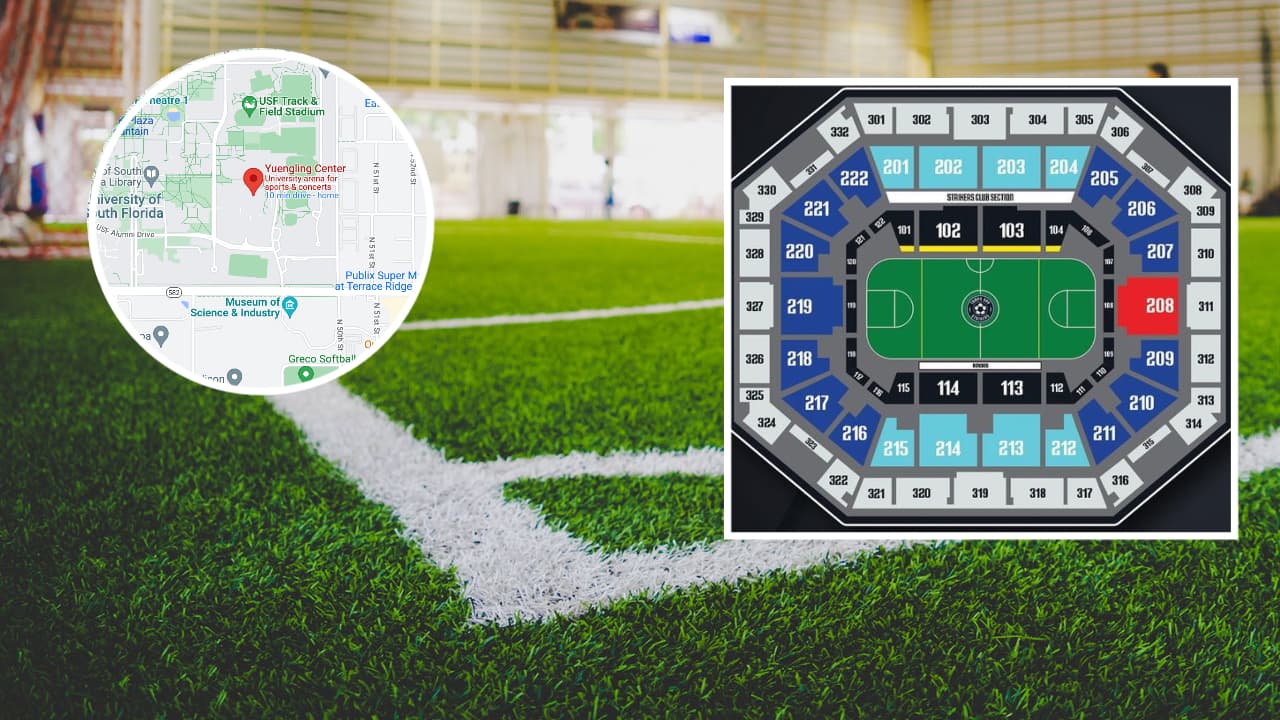 Este es el calendario del nuevo equipo profesional de futbol de salón de Tampa