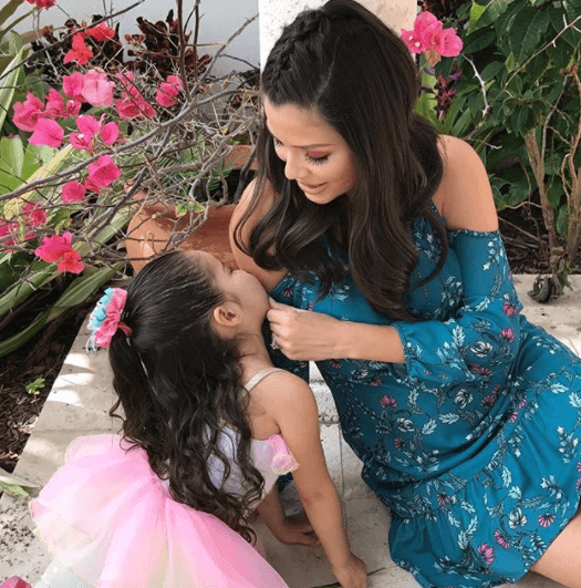 La primavera ya está aquí. Ana Patricia disfruta de esta temporada junto a su hija Giulietta.