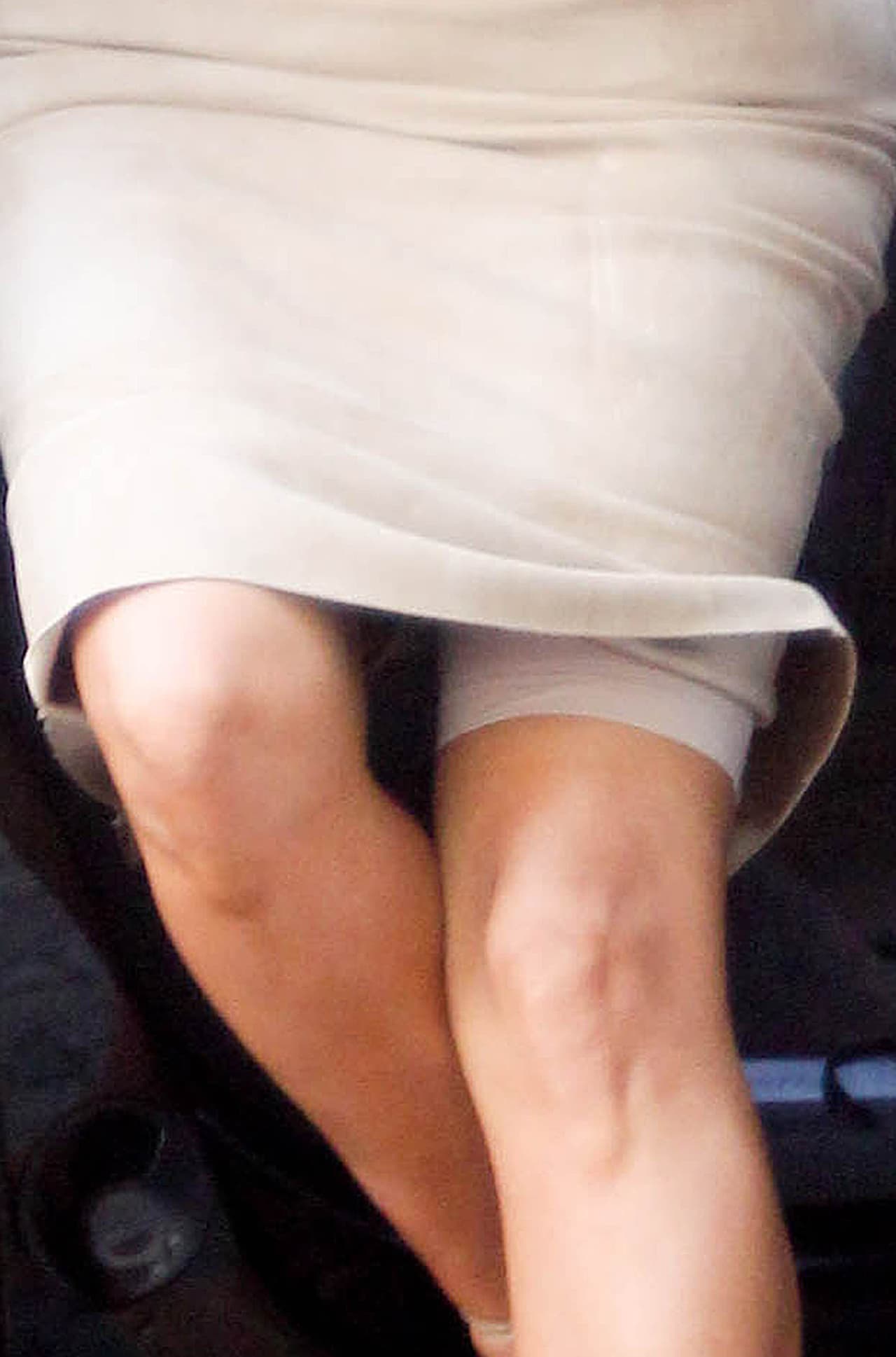 ¡Fue la faja lo que se le vio!