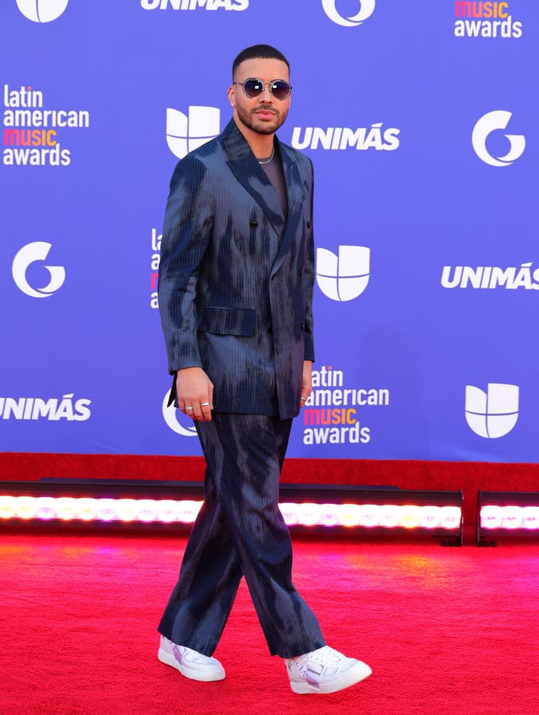 LAS VEGAS, NEVADA - APRIL 20: Prince Royce attends the 2023 Latin American Music Awards at MGM Grand Garden Arena on April 20, 2023 in Las Vegas, Nevada. (Photo by Ethan Miller/Getty Images)