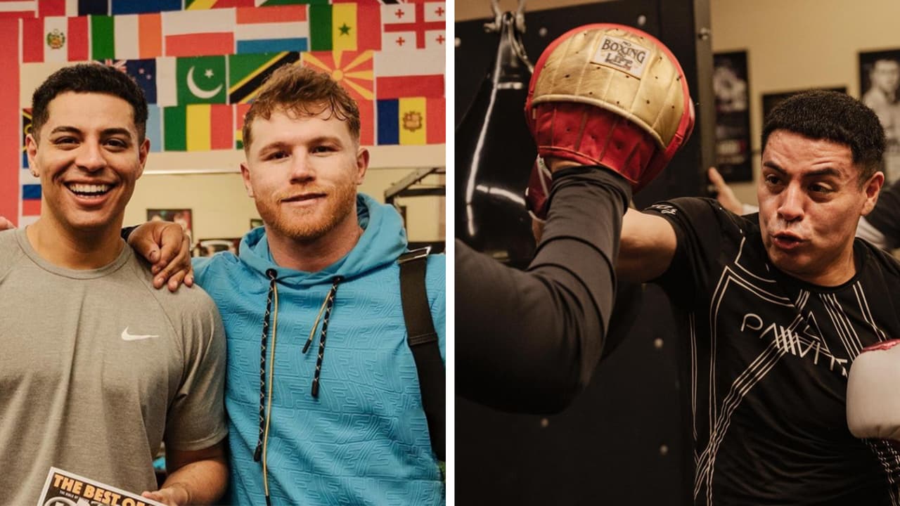 "Riéndome de nervios": Eduin Caz confronta al 'Canelo' en el ring, ¿le habrá dado batalla?