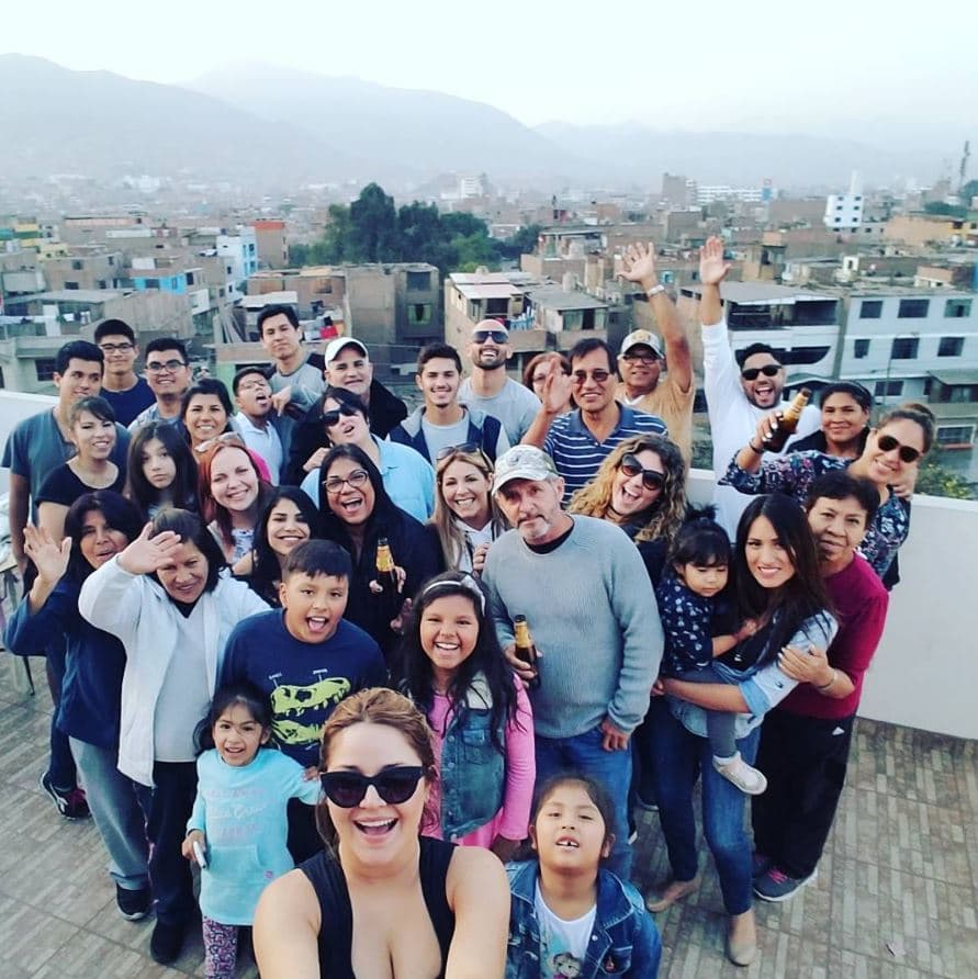 Como toda una local, Gred publicó una foto en grupo junto al famoso grito de guerra del pueblo del Callao. Según cuenta la historia, esto representa un grito de felicidad y unificación. "Chimpu callaooooo #PeruNosLlama #familytrip #travelingtheworld #Peru #girlstrip2016"