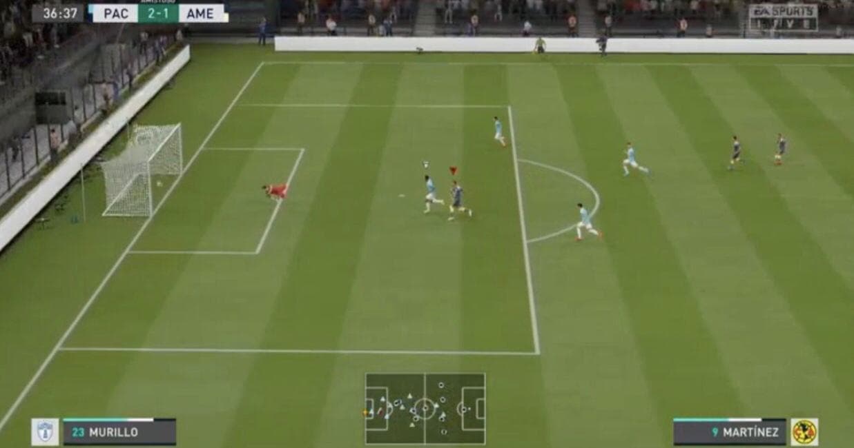 Las Águilas de Giovani dos Santos vencieron 2-4 a Pachuca y aseguran un puesto en la Fiesta Grande’ de la eLiga MX.