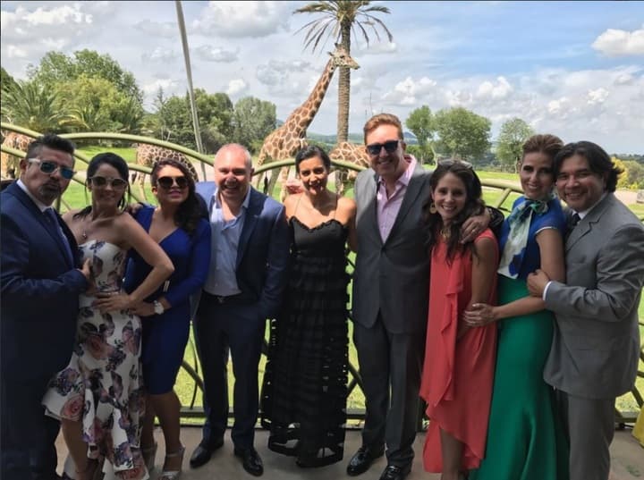 Las fotos de los invitados son increíbles, parecía que estuvieran en África.