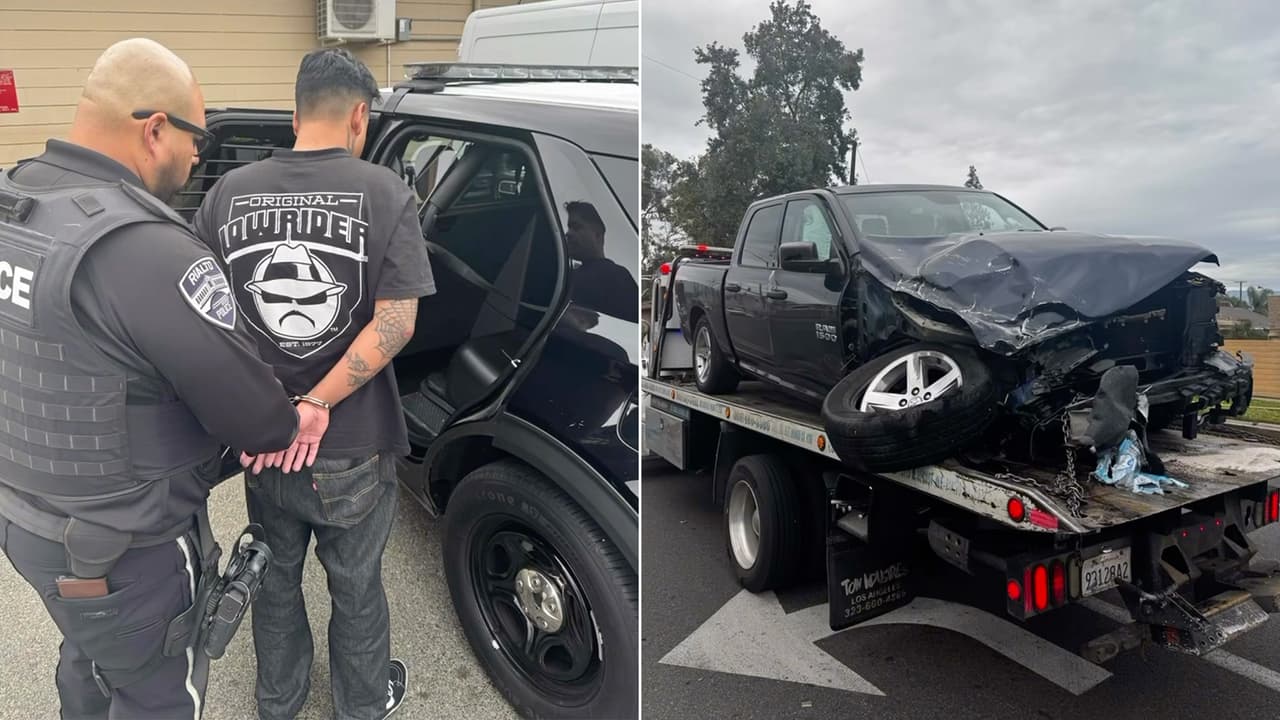 El sospechoso del fatal accidente intentó huir de la escena.