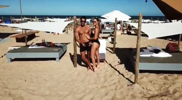 Lola Ponce y Aaron Díaz llevan 3 años de casados y se ven tan enamorados como cuando iniciaron su relación.