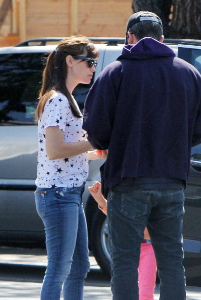 Juntos, pero sin mostrarse afecto.