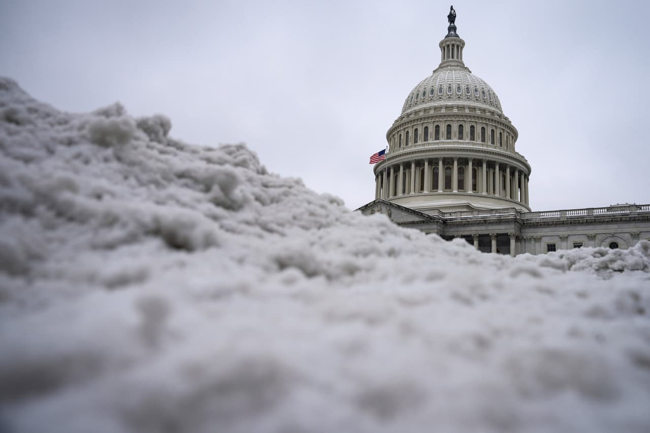 La región del DMV tiene la mayor acumulación de nieve en dos años