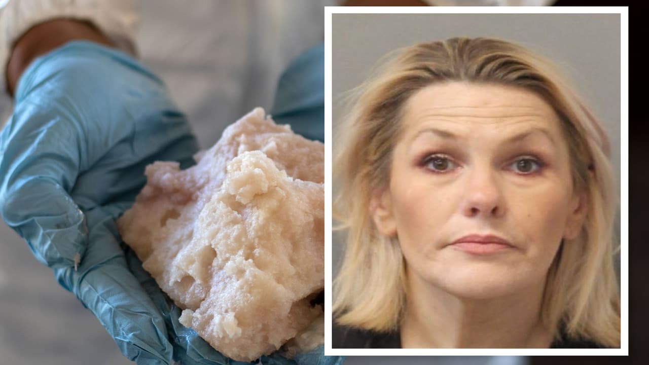 La acusan de robar un Walmart en el condado de Harris y por posesión de metanfetamina cristalina 