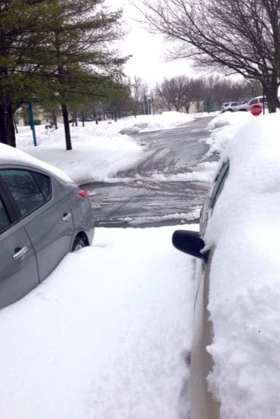 Are Martínez nos indica que en Virginia ya han parado las nevadas.
