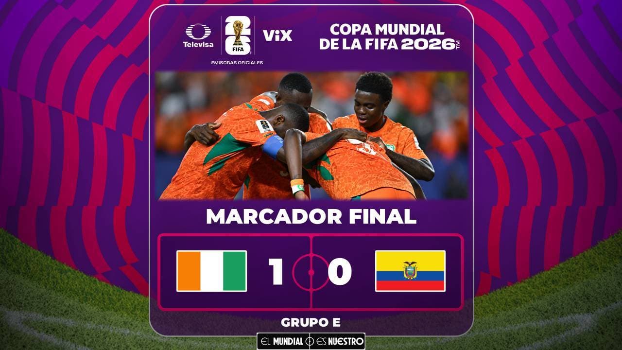 Resumen | Costa de Marfil deja tendido a Ecuador en la Copa del Mundo