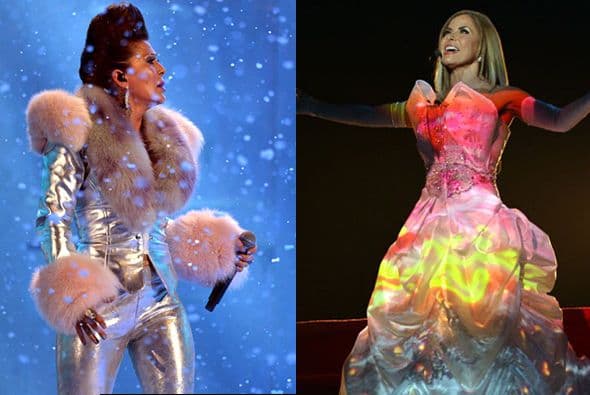 Alejandra Guzmán y Gloria Trevi fueron las encargadas de poner en alto el nombre de las mujeres en el escenario de Premio Lo Nuestro.