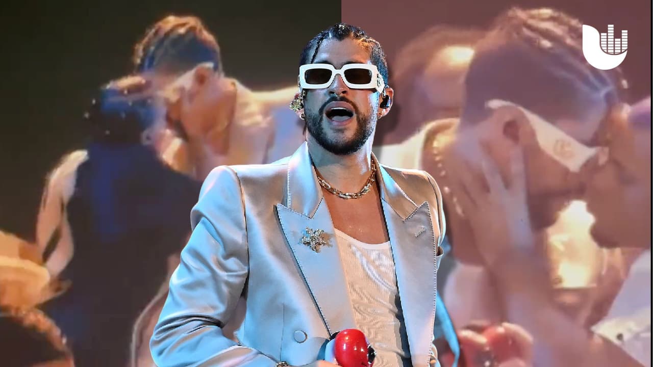 El polémico beso de Bad Bunny con un hombre 