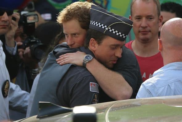 Incluso puedo abrazarlo y la emoción en ambos fue notoria.