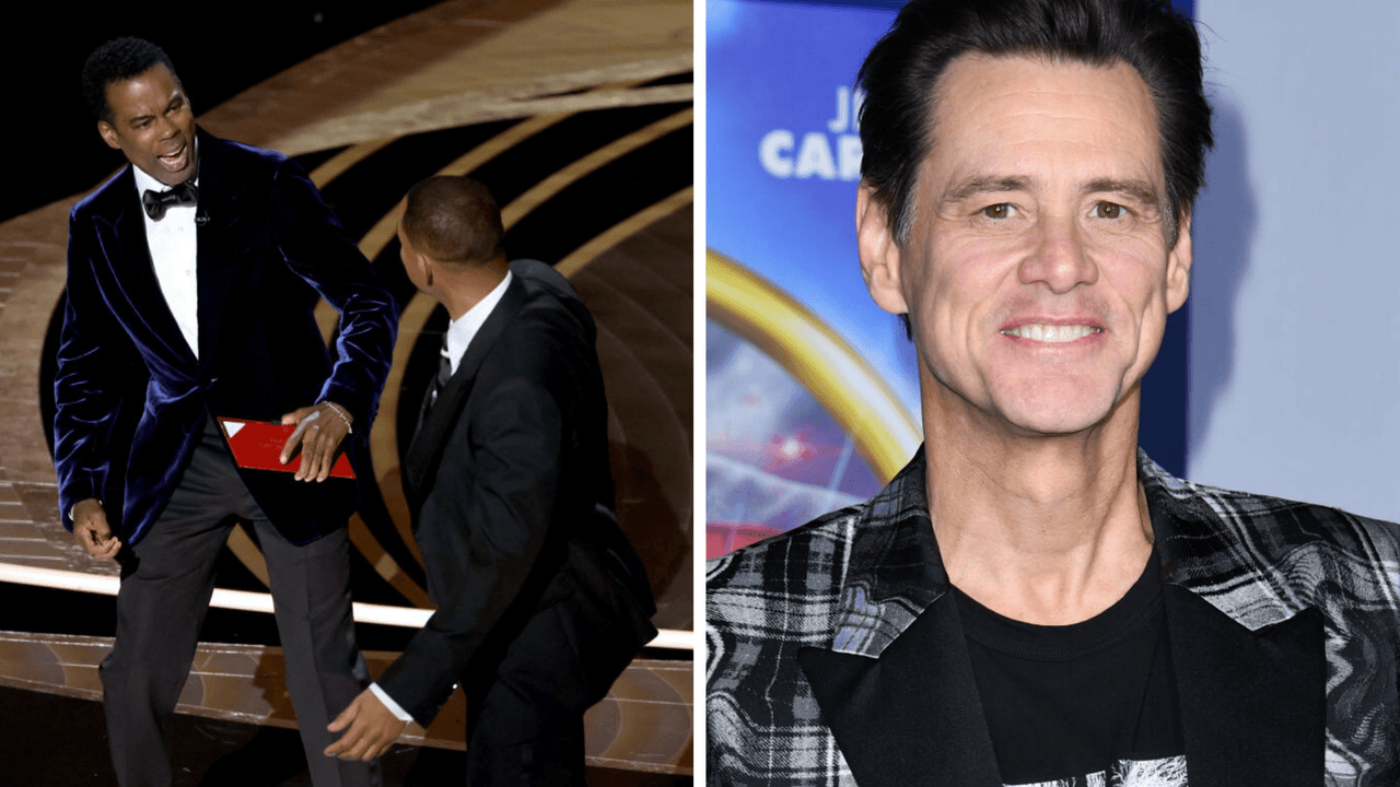 Jim Carrey no se reservó sus comentarios sobre lo ocurrido en los Premios Oscar