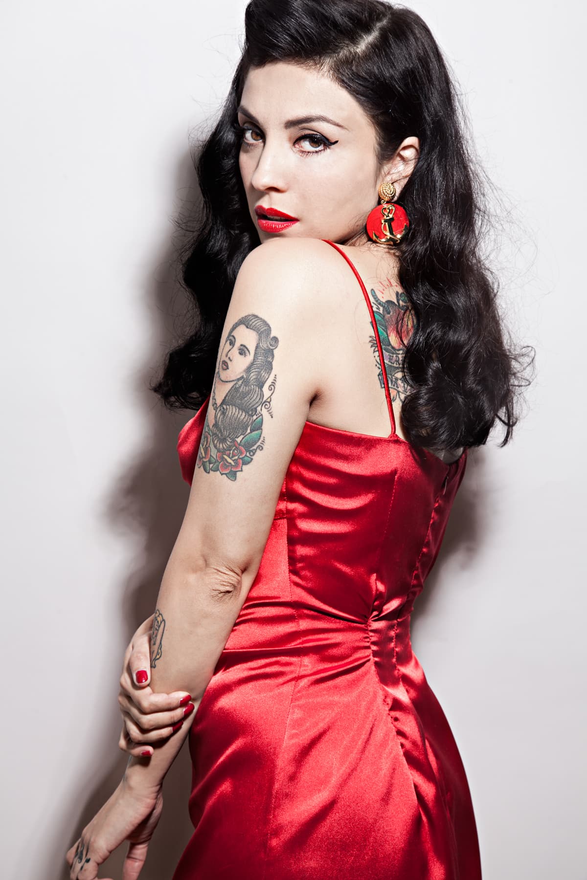 También confesó que ella misma confecciona gran parte de sus prendas.