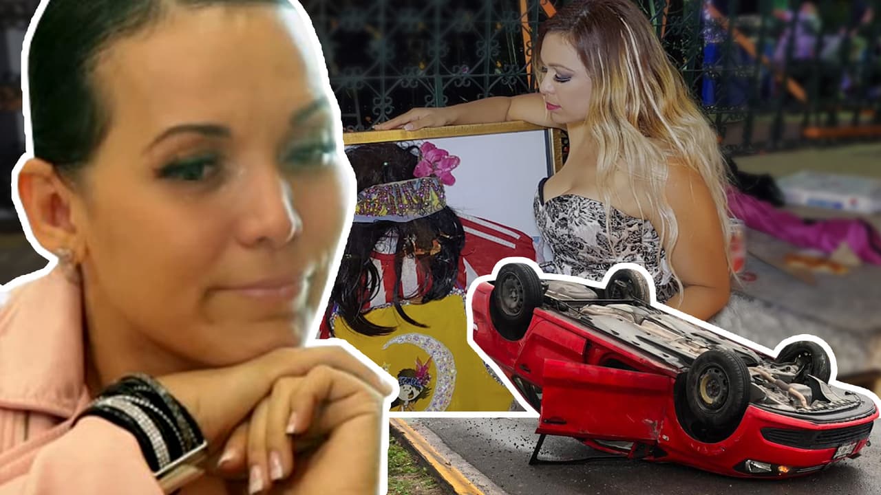 “Mi hermana me ayudó”, dice hermana de Karla Luna tras accidente luego del homenaje a ‘La Lavandera’