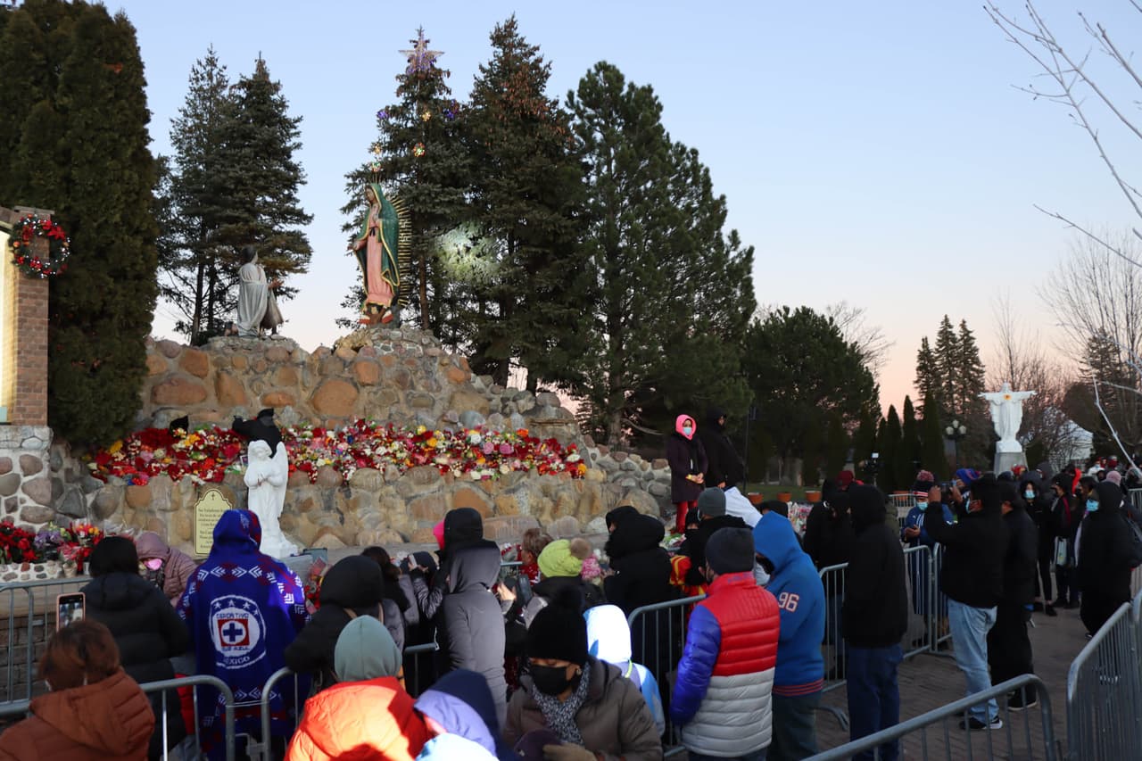 Aunque las fechas fuertes son el 11 y 12 de diciembre, los festejos comenzaron semanas antes.