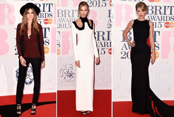 ¡Cuánta moda! Estas celebridades sacaron sus mejores "trapitos" del clóset para apantallar en los premios de la Industria Fonográfica Británica.