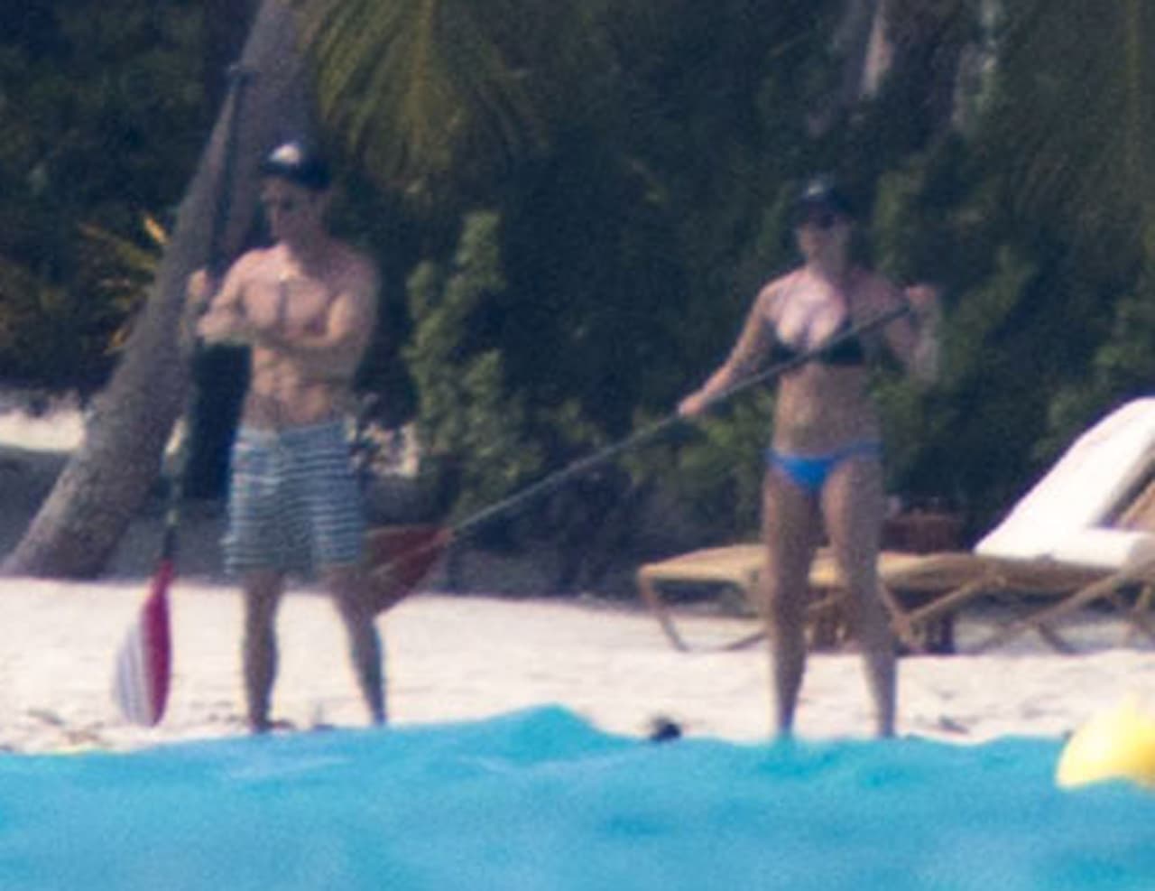 Aunque no se libraron de los paparazzi.