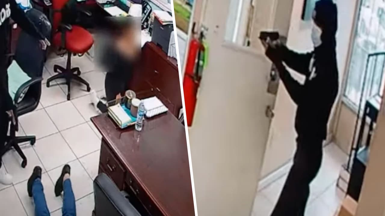 Con pistolas y amenazas intentan robar a los empleados de una compañía de seguros en Houston 