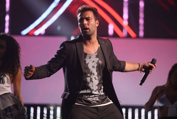 Se nota que dará un increíble show este jueves.