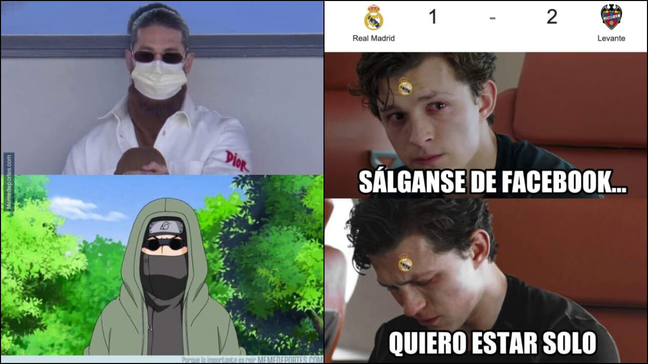 Los mejores memes de la derrota del Real Madrid ante Levante | El conjunto de Zidane alborotó (involuntariamente) las redes sociales con su último descalabro en La Liga.