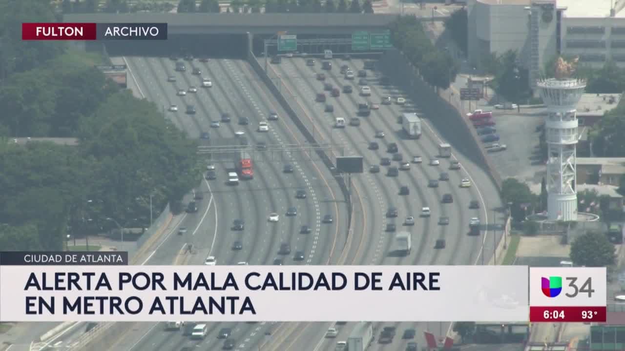 La alerta se emitió porque el ozono se encuentra en sus concentraciones más altas durante las últimas horas de la tarde y las primeras horas de la noche.