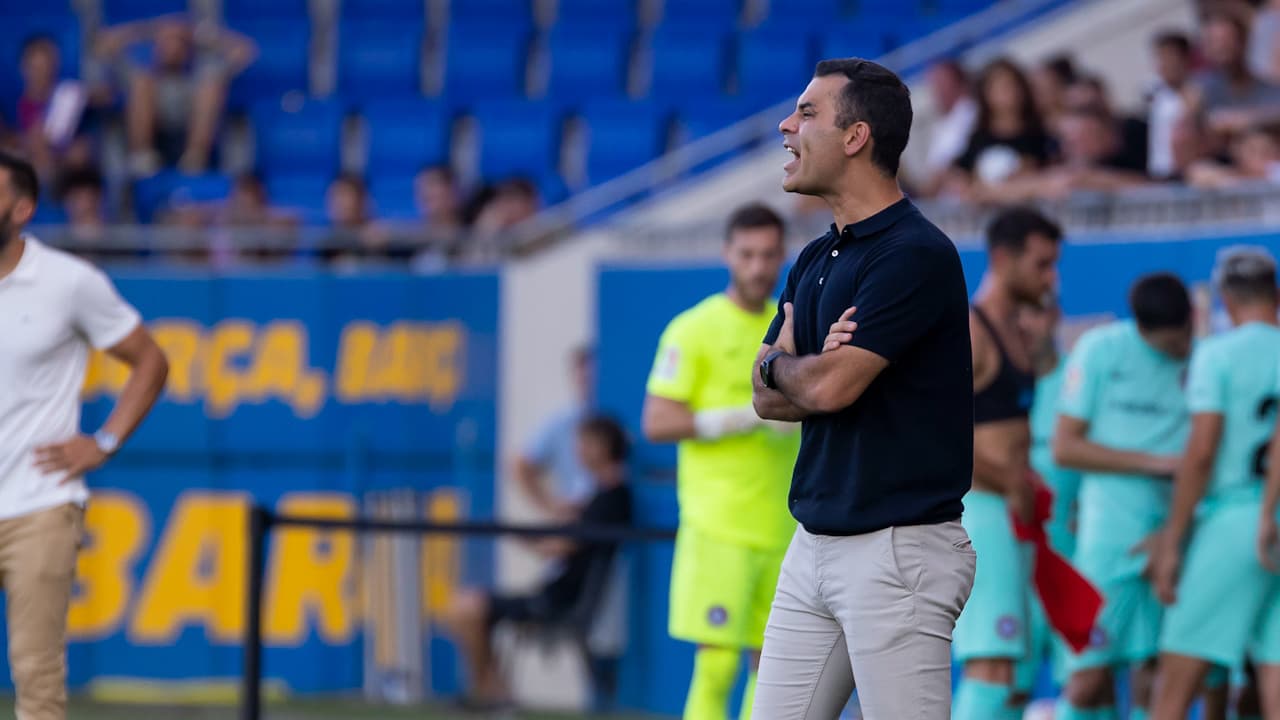 Rafael Márquez sufre su primera derrota de la pretemporada con el Barcelona B