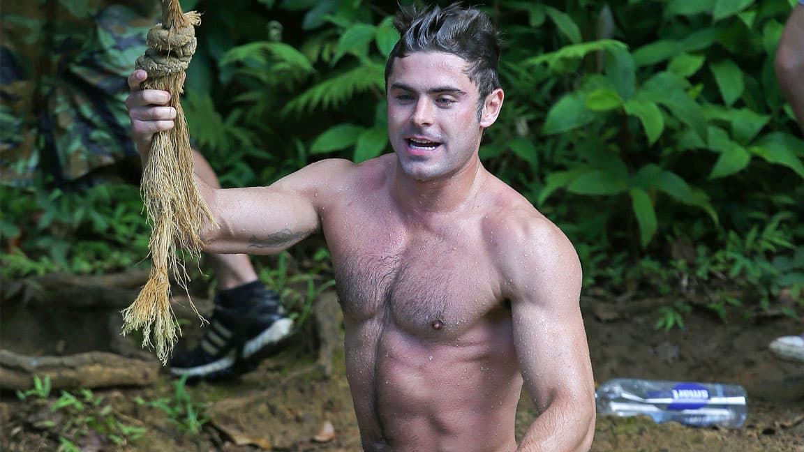 Zac Efron luce de lo más sexy sin camisa, ¿no crees?