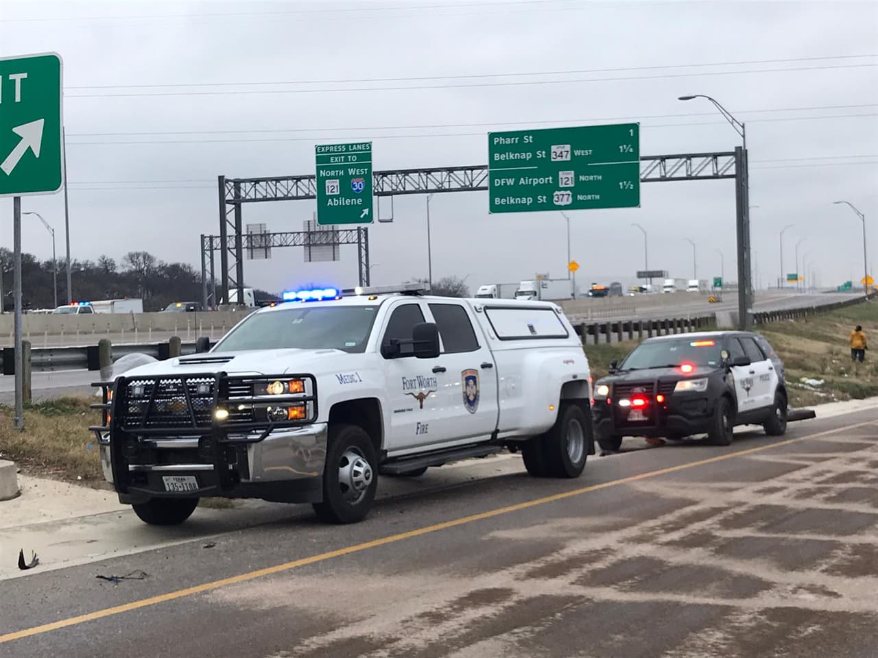 Este viernes se espera una segunda ronda de lluvia helada. 
<br>