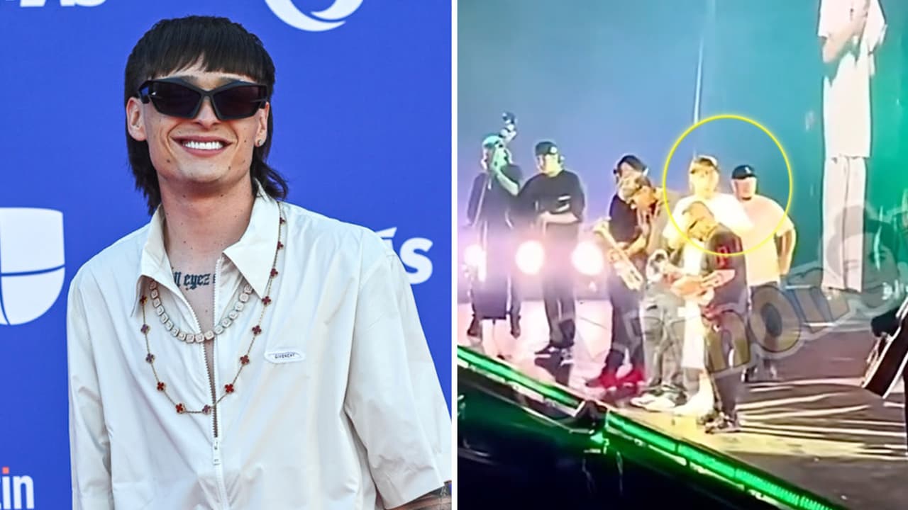 Así reaccionó Peso Pluma tras el bestial ataque de su guardaespaldas a un fan