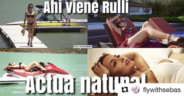 "Ahí viene Rulli. Actúa natural".