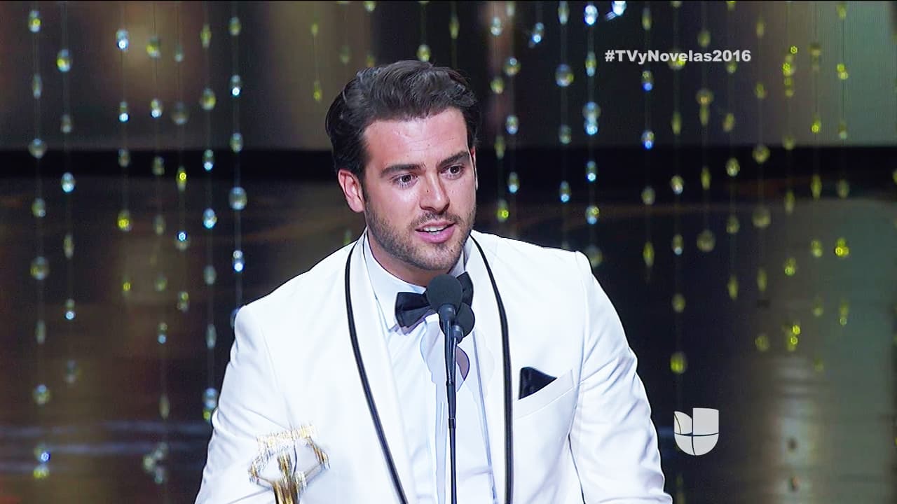 ¡Wow! Pablo Lyle se lo ganó por su personaje en 'La Sombra del Pasado'.