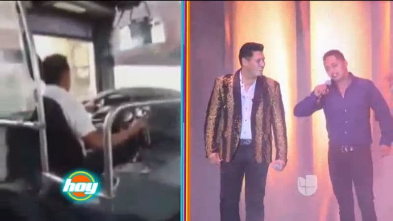 Perdió un amor, pero se hizo famoso: este chofer pasó de cantar en su bus a hacerlo con Banda MS