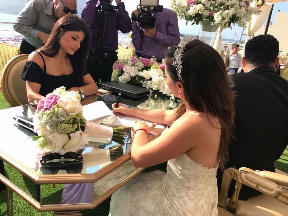 "Fue una boda de ensueño, con el hombre de mis sueños", confirmó Lorena en entrevista telefónica con Univisión.