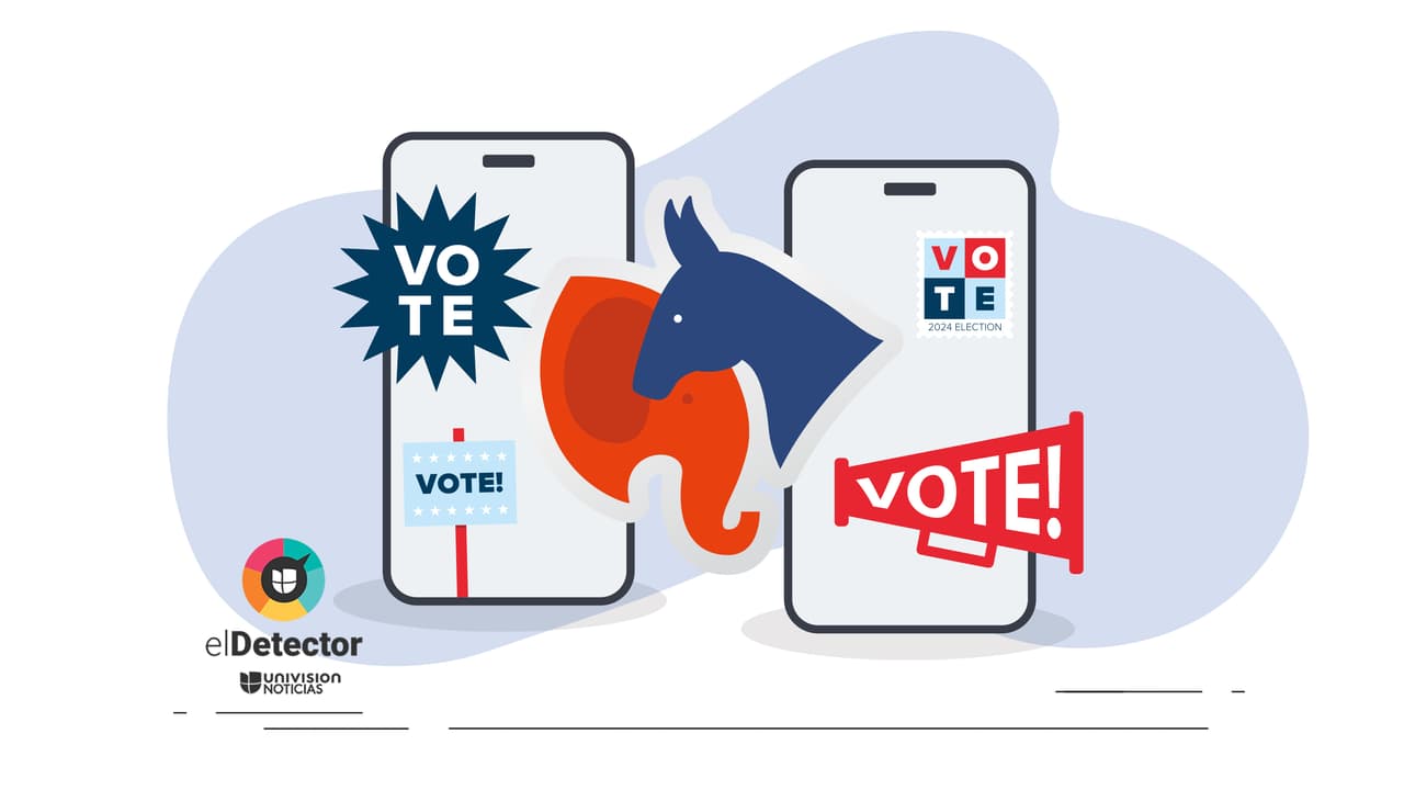 Cómo demócratas y republicanos desinformaron durante la campaña de 2024