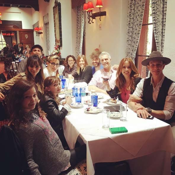 Andrea celebró su cumpleaños con familia y amigos.