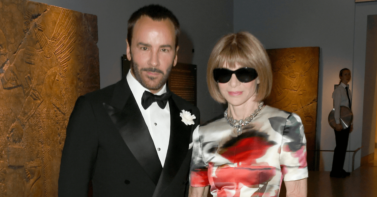 Tom Ford y Anna Wintour